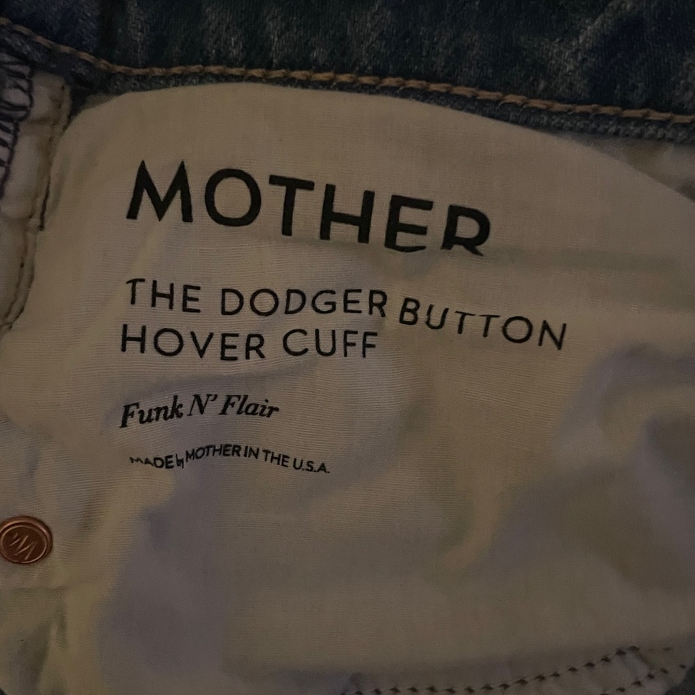 MOTHER Light Blue Straight Jeans - Picture 4 of 5